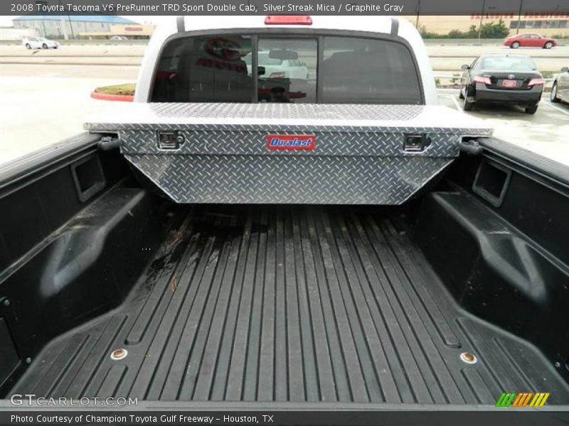 Silver Streak Mica / Graphite Gray 2008 Toyota Tacoma V6 PreRunner TRD Sport Double Cab