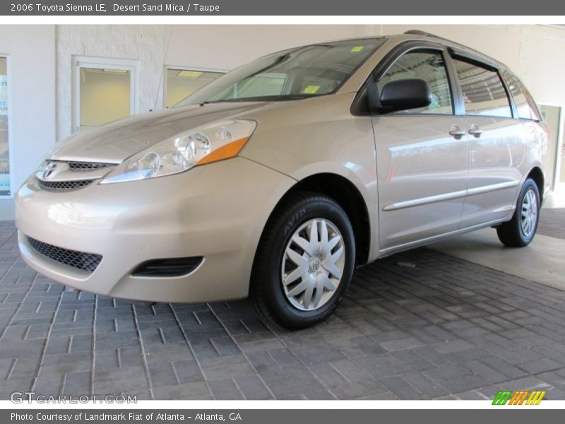 Desert Sand Mica / Taupe 2006 Toyota Sienna LE