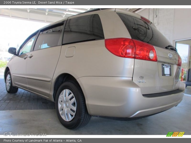 Desert Sand Mica / Taupe 2006 Toyota Sienna LE