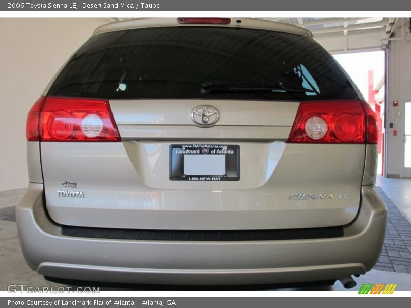 Desert Sand Mica / Taupe 2006 Toyota Sienna LE