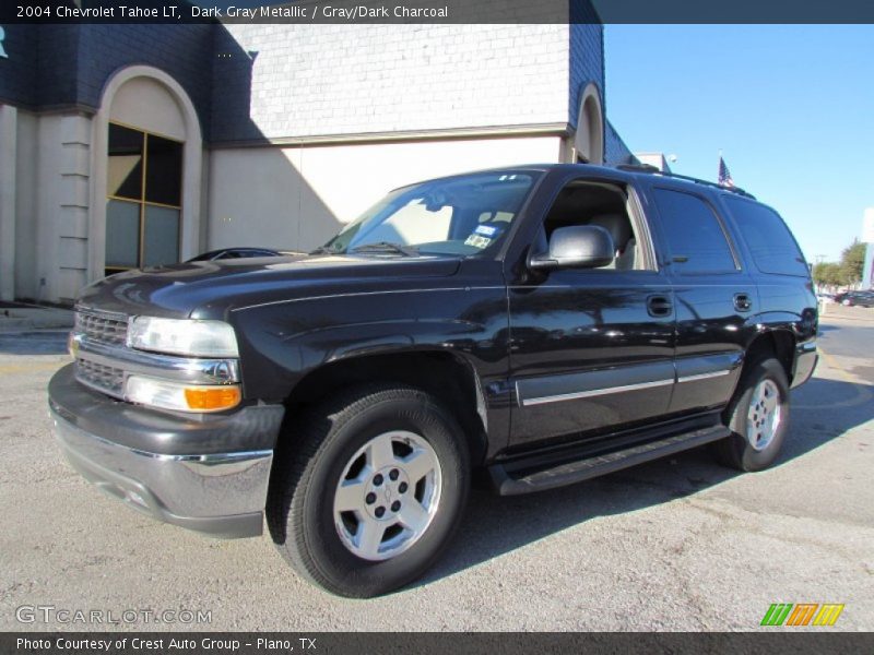 Dark Gray Metallic / Gray/Dark Charcoal 2004 Chevrolet Tahoe LT