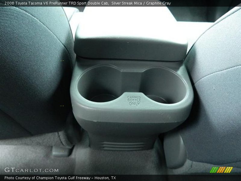 Silver Streak Mica / Graphite Gray 2008 Toyota Tacoma V6 PreRunner TRD Sport Double Cab