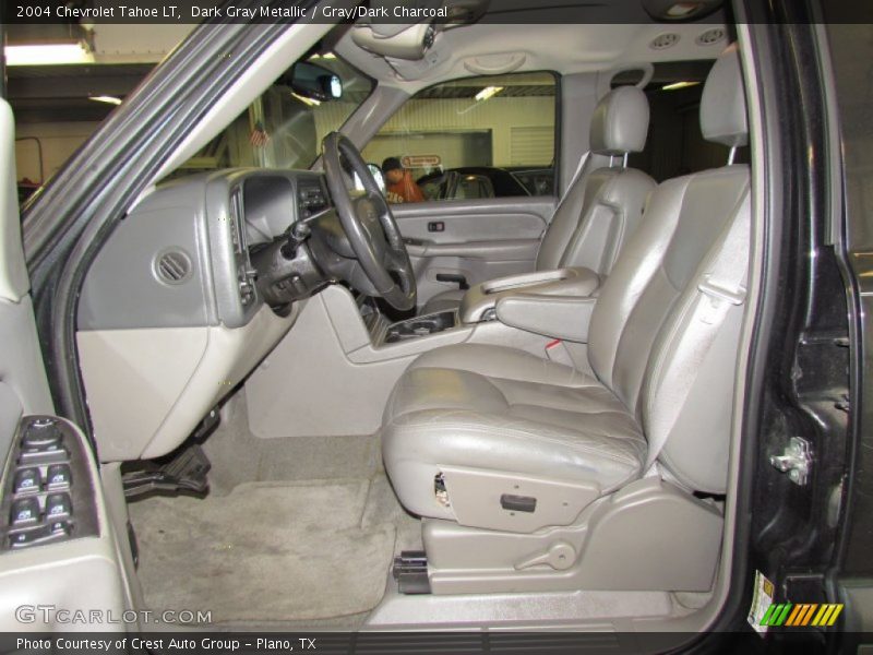 Dark Gray Metallic / Gray/Dark Charcoal 2004 Chevrolet Tahoe LT