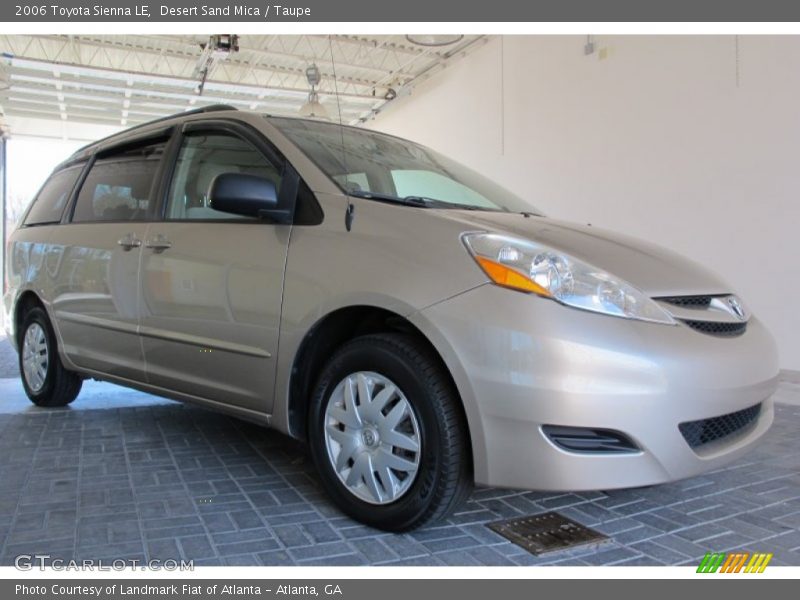 Desert Sand Mica / Taupe 2006 Toyota Sienna LE