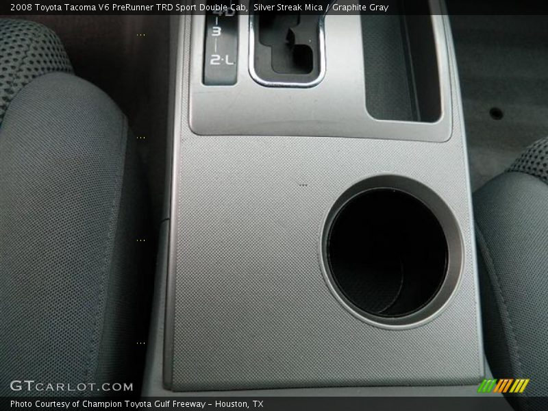 Silver Streak Mica / Graphite Gray 2008 Toyota Tacoma V6 PreRunner TRD Sport Double Cab