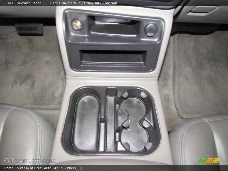 Dark Gray Metallic / Gray/Dark Charcoal 2004 Chevrolet Tahoe LT