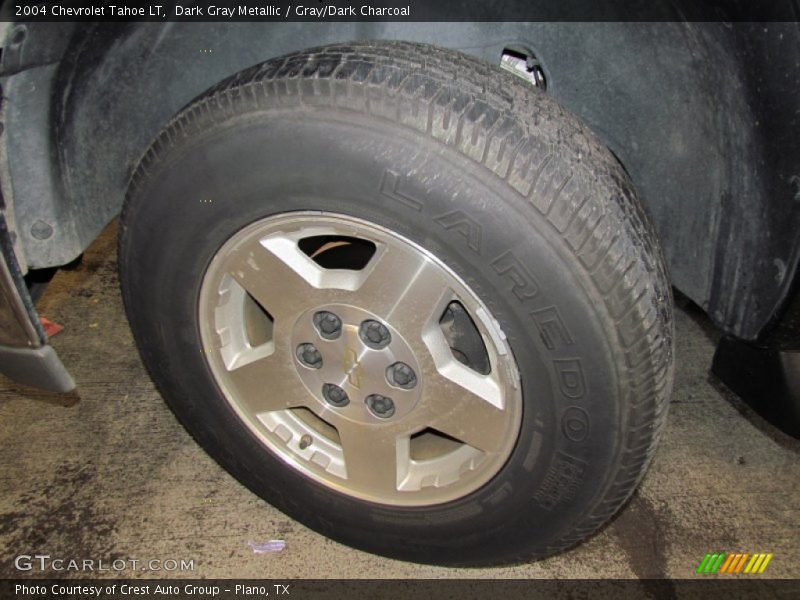 Dark Gray Metallic / Gray/Dark Charcoal 2004 Chevrolet Tahoe LT