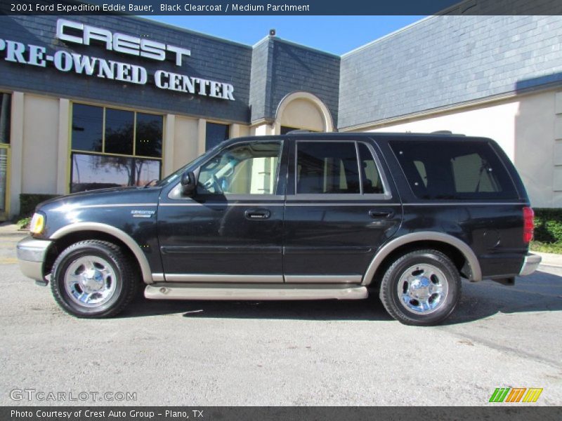 Black Clearcoat / Medium Parchment 2001 Ford Expedition Eddie Bauer
