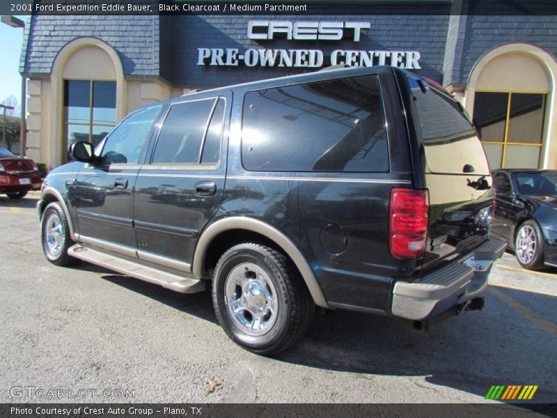 Black Clearcoat / Medium Parchment 2001 Ford Expedition Eddie Bauer