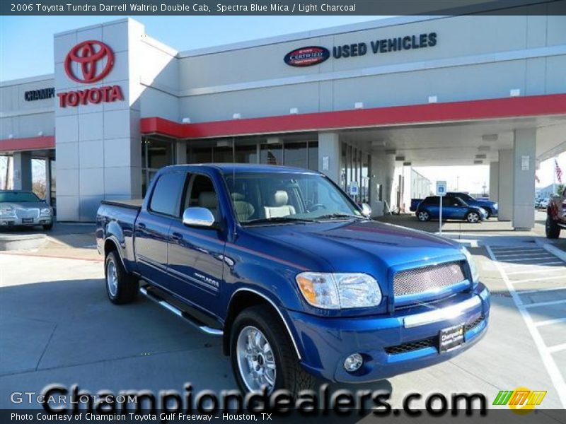 Spectra Blue Mica / Light Charcoal 2006 Toyota Tundra Darrell Waltrip Double Cab