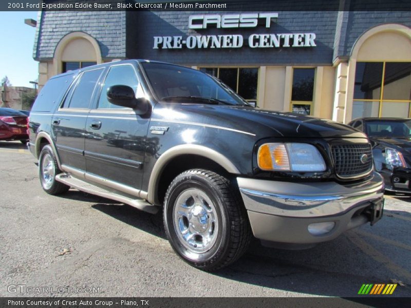 Black Clearcoat / Medium Parchment 2001 Ford Expedition Eddie Bauer
