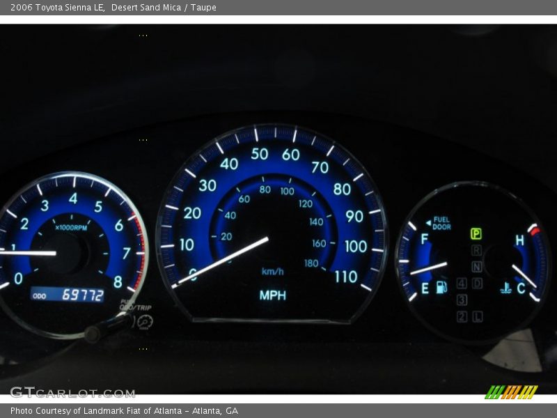 Desert Sand Mica / Taupe 2006 Toyota Sienna LE