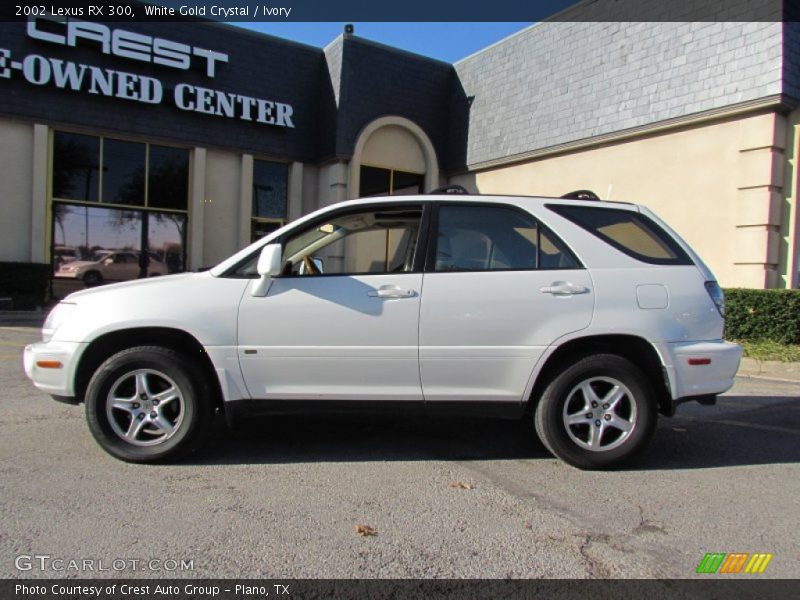 White Gold Crystal / Ivory 2002 Lexus RX 300