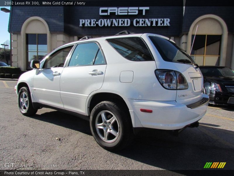 White Gold Crystal / Ivory 2002 Lexus RX 300