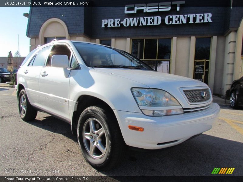 White Gold Crystal / Ivory 2002 Lexus RX 300