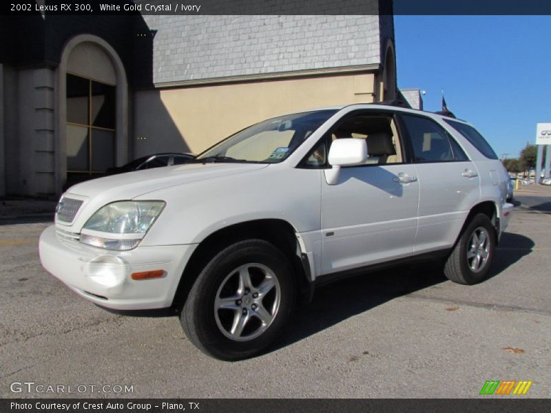 White Gold Crystal / Ivory 2002 Lexus RX 300