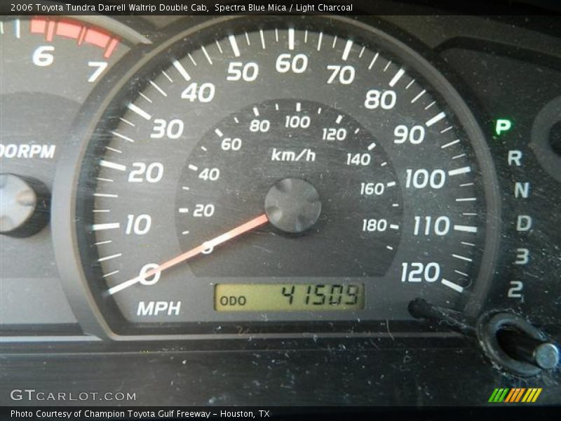 Spectra Blue Mica / Light Charcoal 2006 Toyota Tundra Darrell Waltrip Double Cab