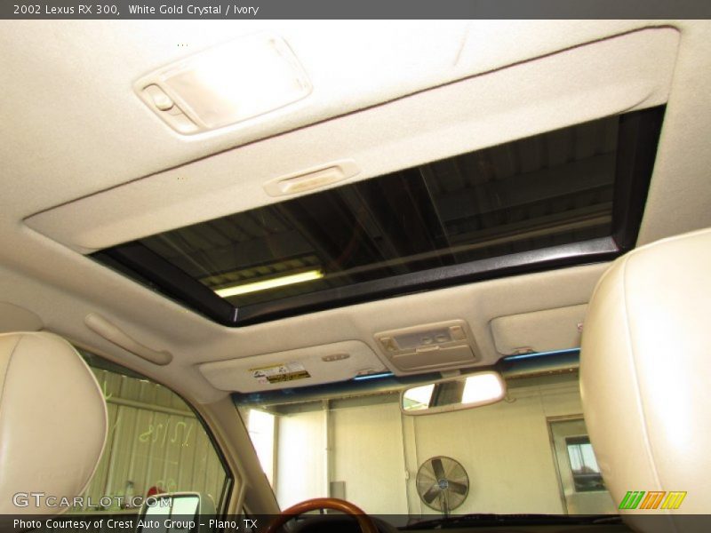 White Gold Crystal / Ivory 2002 Lexus RX 300