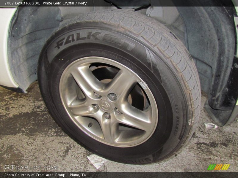 White Gold Crystal / Ivory 2002 Lexus RX 300