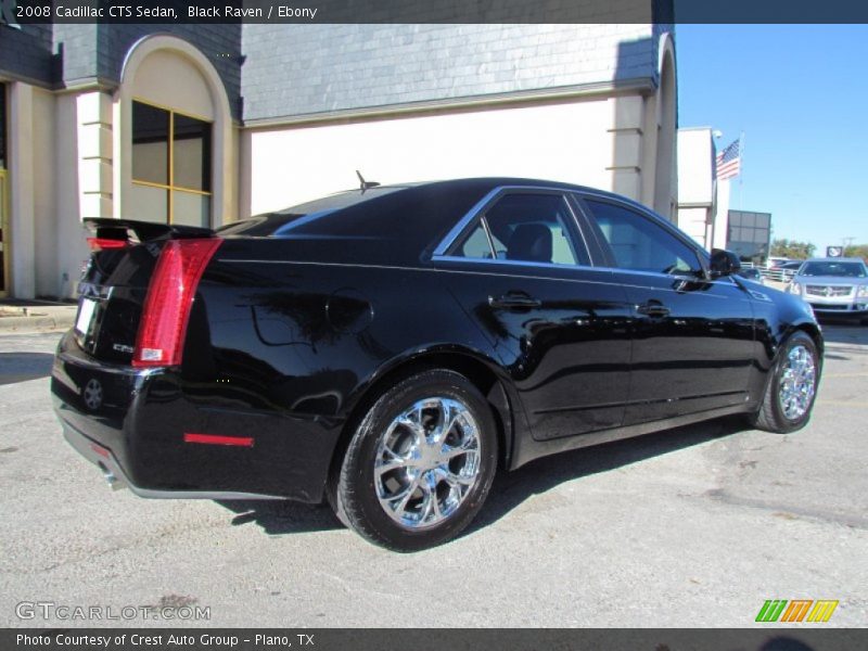 Black Raven / Ebony 2008 Cadillac CTS Sedan