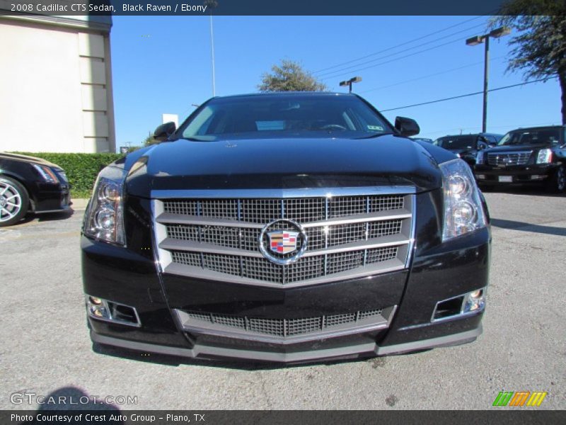 Black Raven / Ebony 2008 Cadillac CTS Sedan