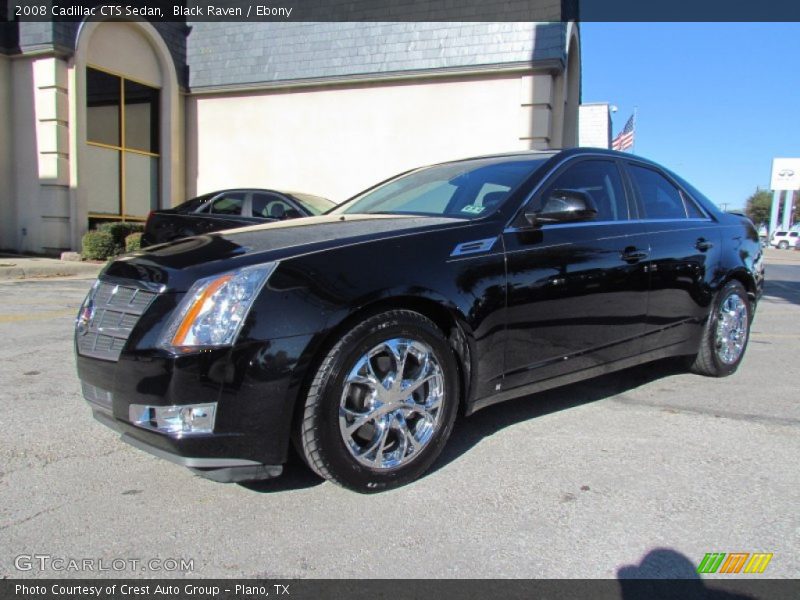 Black Raven / Ebony 2008 Cadillac CTS Sedan