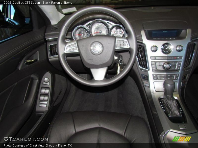 Black Raven / Ebony 2008 Cadillac CTS Sedan
