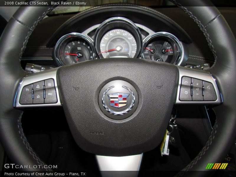 Black Raven / Ebony 2008 Cadillac CTS Sedan