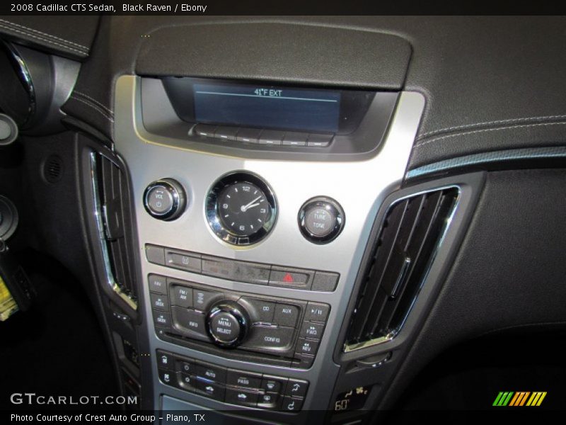 Black Raven / Ebony 2008 Cadillac CTS Sedan