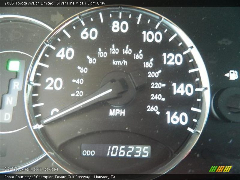 Silver Pine Mica / Light Gray 2005 Toyota Avalon Limited