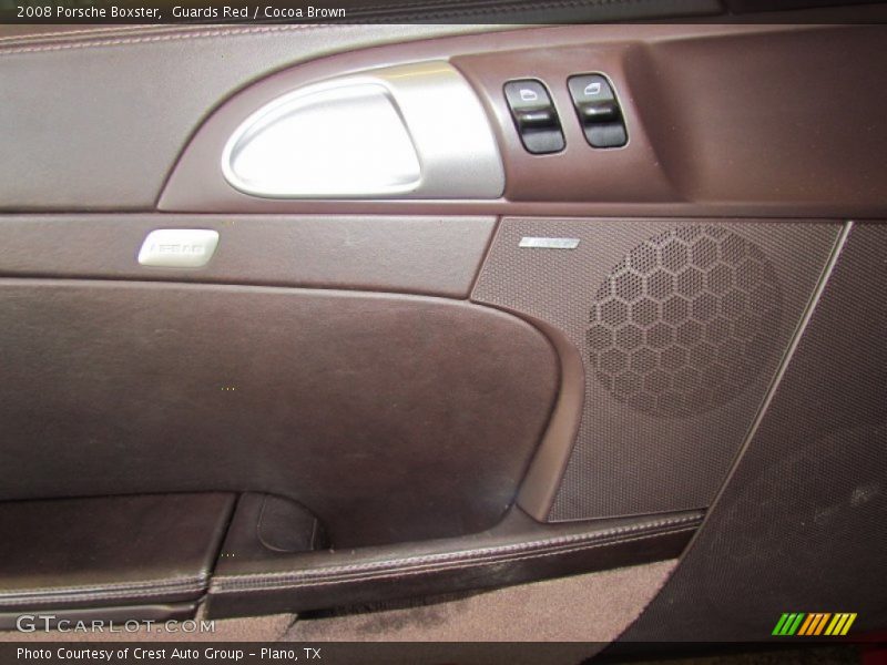 Guards Red / Cocoa Brown 2008 Porsche Boxster
