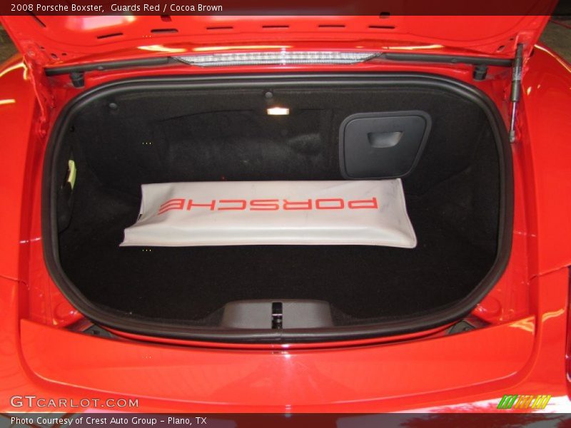 Guards Red / Cocoa Brown 2008 Porsche Boxster