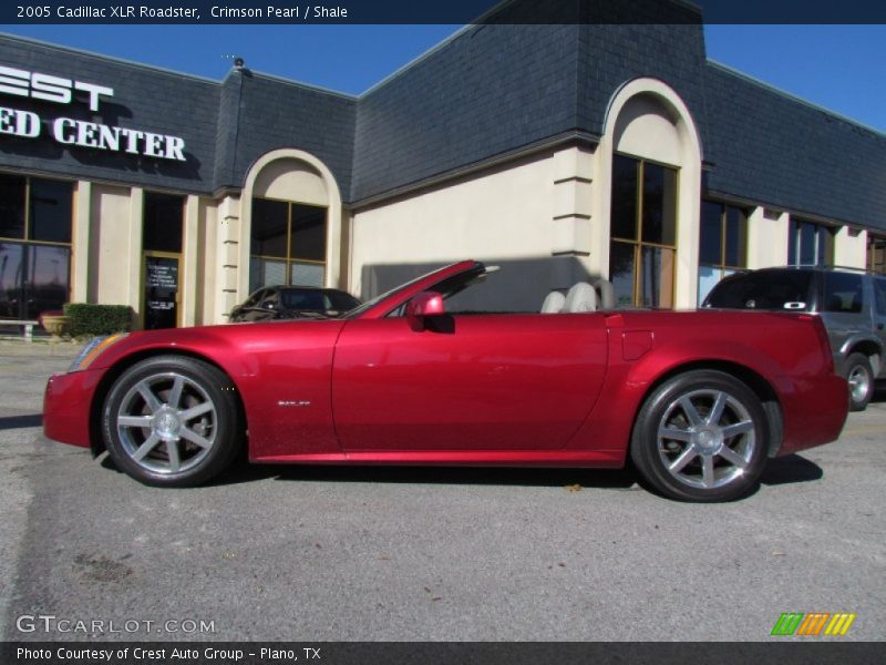 Crimson Pearl / Shale 2005 Cadillac XLR Roadster