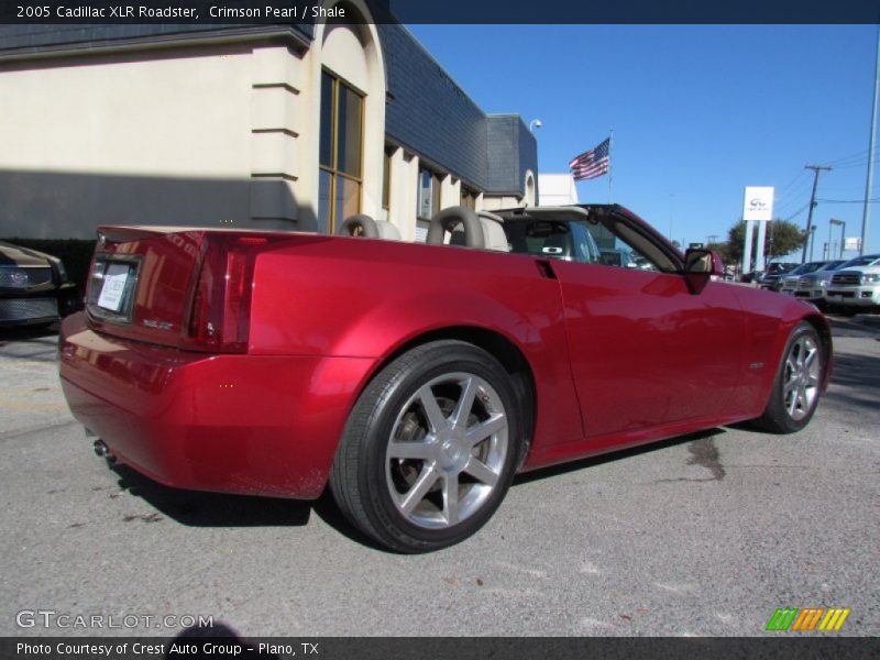Crimson Pearl / Shale 2005 Cadillac XLR Roadster