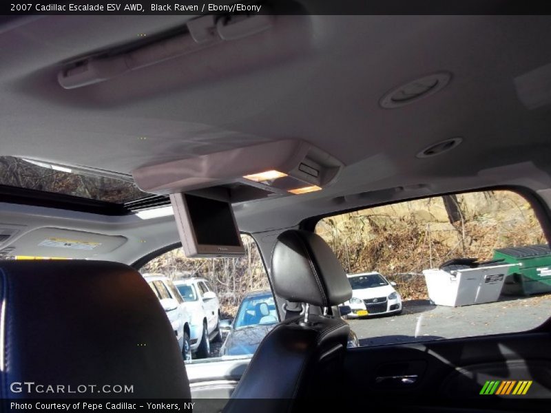 Black Raven / Ebony/Ebony 2007 Cadillac Escalade ESV AWD