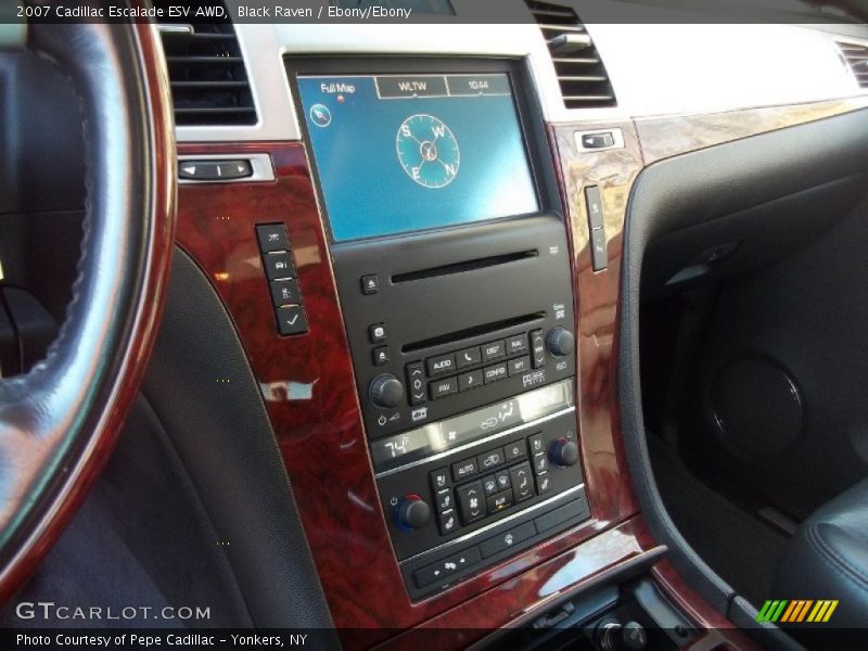 Black Raven / Ebony/Ebony 2007 Cadillac Escalade ESV AWD