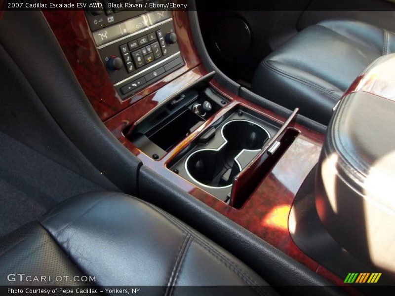 Black Raven / Ebony/Ebony 2007 Cadillac Escalade ESV AWD