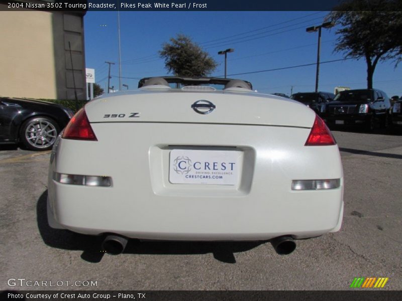 Pikes Peak White Pearl / Frost 2004 Nissan 350Z Touring Roadster