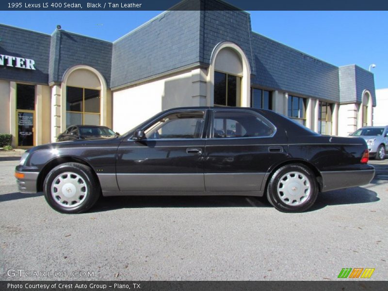 Black / Tan Leather 1995 Lexus LS 400 Sedan