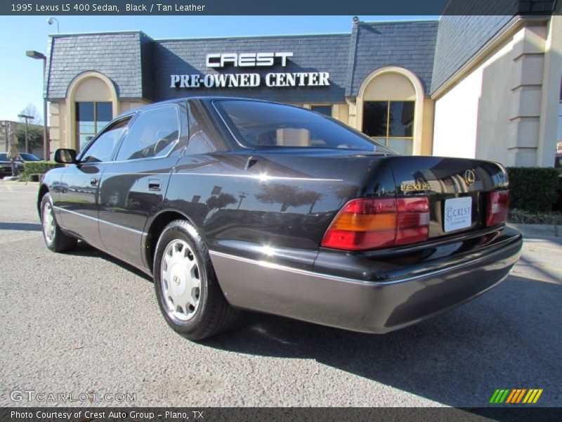 Black / Tan Leather 1995 Lexus LS 400 Sedan