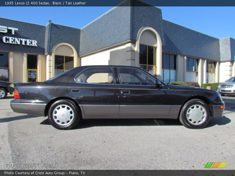 Black / Tan Leather 1995 Lexus LS 400 Sedan