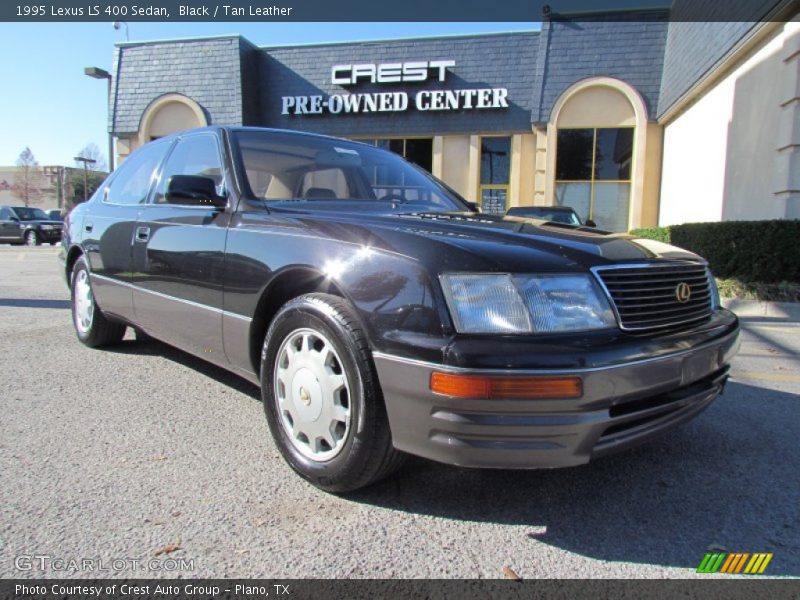 Black / Tan Leather 1995 Lexus LS 400 Sedan