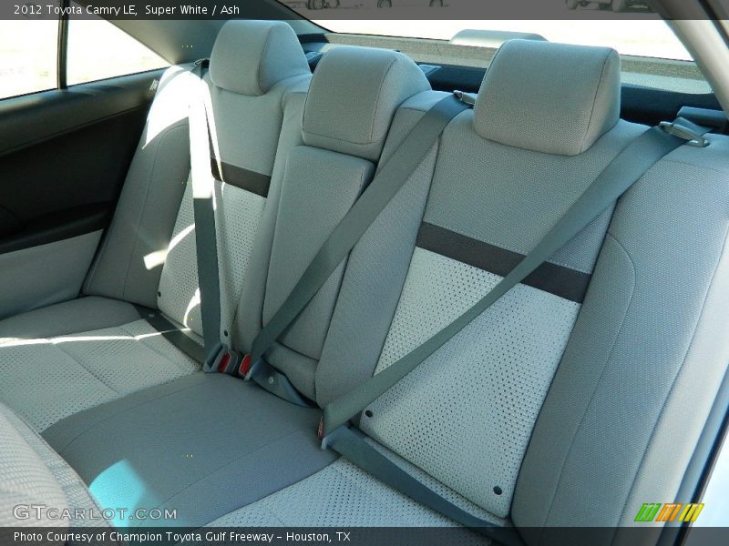 Super White / Ash 2012 Toyota Camry LE