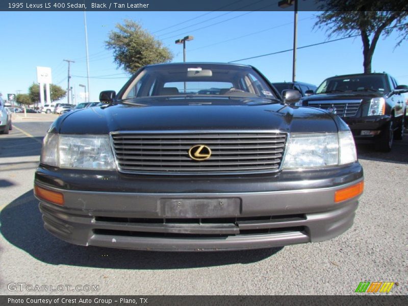 Black / Tan Leather 1995 Lexus LS 400 Sedan
