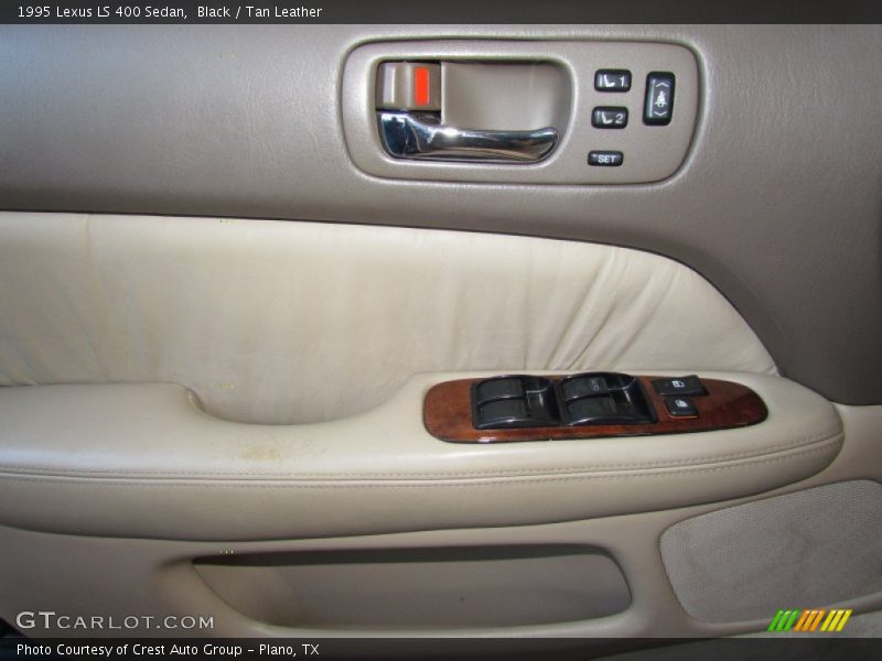 Black / Tan Leather 1995 Lexus LS 400 Sedan