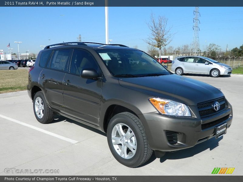 Pyrite Metallic / Sand Beige 2011 Toyota RAV4 I4