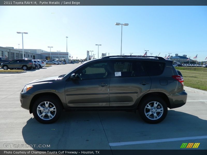 Pyrite Metallic / Sand Beige 2011 Toyota RAV4 I4