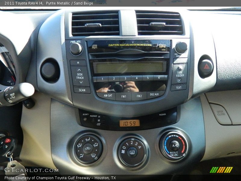 Pyrite Metallic / Sand Beige 2011 Toyota RAV4 I4