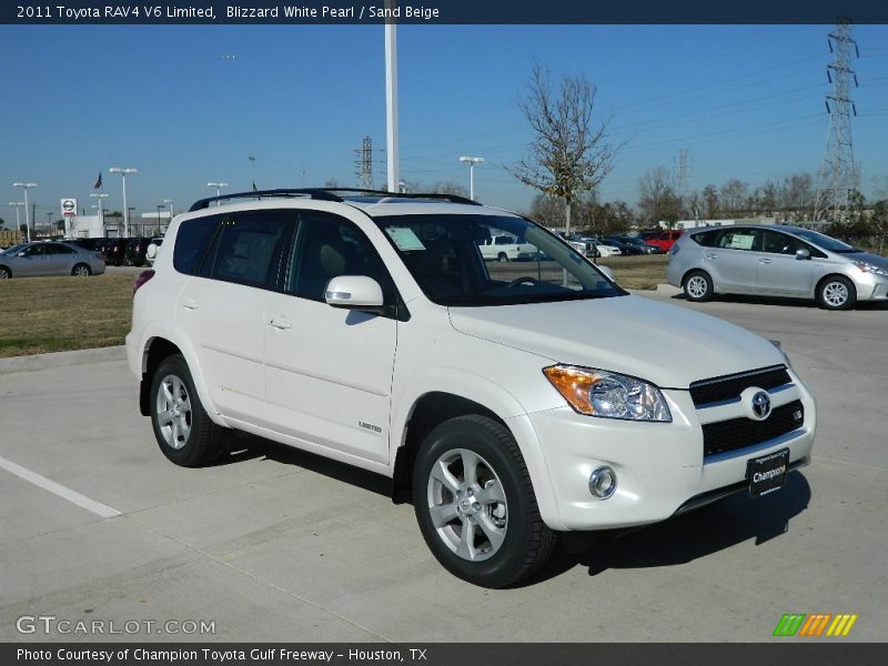 Front 3/4 View of 2011 RAV4 V6 Limited