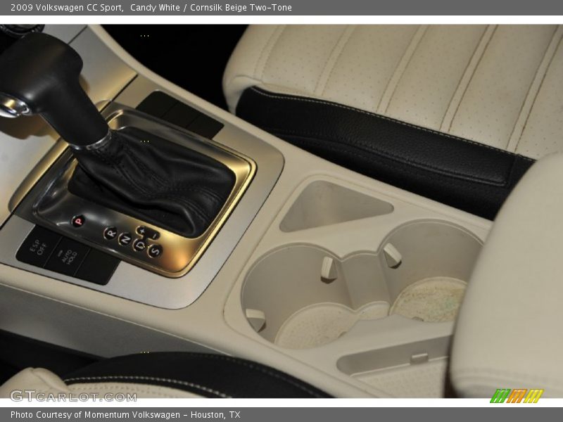 Candy White / Cornsilk Beige Two-Tone 2009 Volkswagen CC Sport